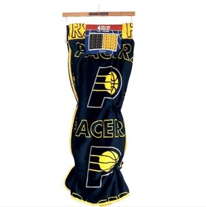 Indiana Pacers 2 Pack Throw Blankets 60 x 70 Home & Away Super Soft Plush New